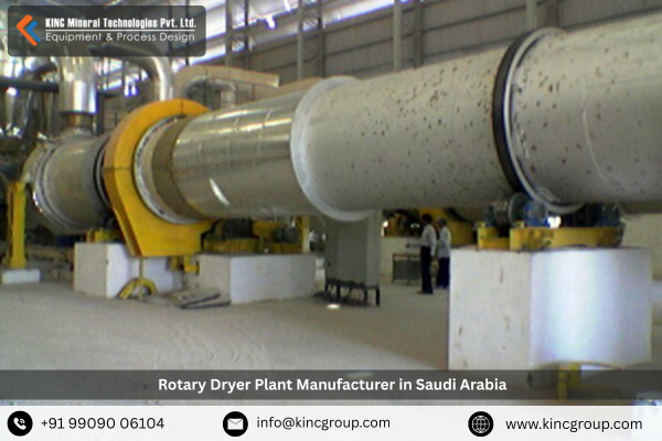 Rotary Dryer Plant Manufacturer in Saudi Arabia